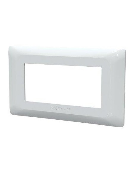 PLACCA COPRIFRUTTI ABM BIANCO POSTI 4 MM 140X85