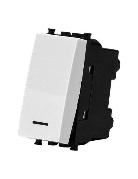 PULSANTE UNIPOLARE AVP BIANCO VOLT 250 A 16