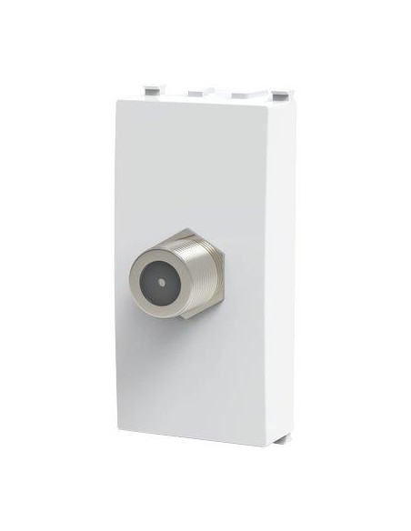 CONNETTORE F TV SAT DIRETTO AVP BIANCO