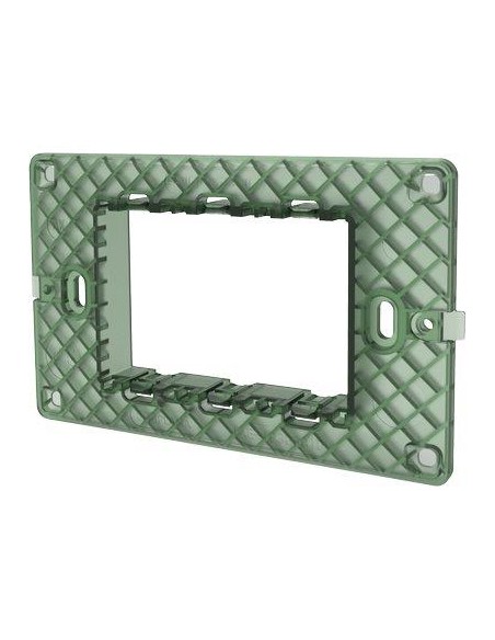 SUPPORTO FRUTTI AVP PC NERO POSTI 3