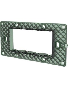 SUPPORTO FRUTTI AVP PC NERO POSTI 4