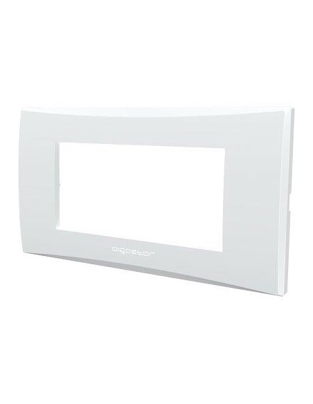 PLACCA COPRIFRUTTI AVP BIANCO POSTI 4 MM 140X85