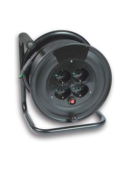 AVVOLGICAVO IMPRESA FME 2P+T 16A BIPASSO SCHUKO X4 N°XMMQ 3X1,5 MT 25