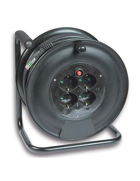 AVVOLGICAVO IMPRESA FME 2P+T 16A BIPASSO SCHUKO X4 N°XMMQ 3X1,5 MT 50