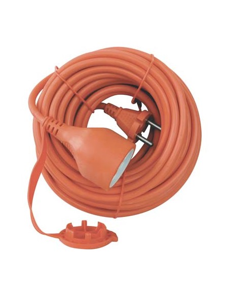 PROLUNGA LINEARE GARDEN ELECTRALINE ARANCIO 2P+T 16A SCHUKO N°XMMQ 2X1,5 MT 15