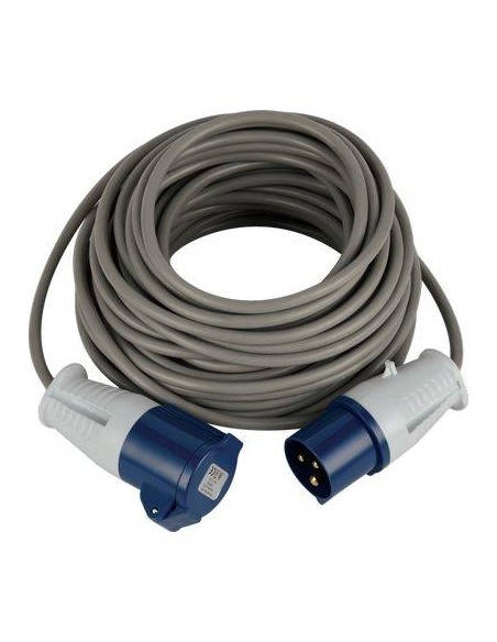 PROLUNGA INDUSTRIALE BLU ELECTRALINE 2P+T 16A IP44 N°XMMQ 3X1.5 MT 10