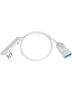 PROLUNGA LINEARE CLOCK FME BIANCO 2P+T 10A N°XMMQ 3X0,75 MT 1,0