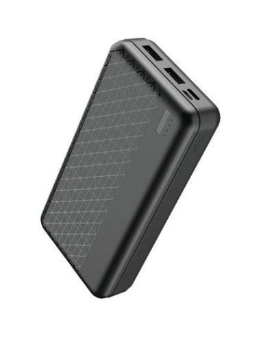 POWER BANK + LED LOSTECH NERO MAH 20000 PRESA TYPE C-MICRO USB USCITA USB