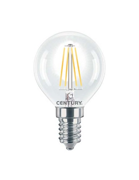 LAMPADA WIRE LED SFERA INCANTO CENTURY CALDA VOLT 230 WATT 6 LUMEN 806 E14