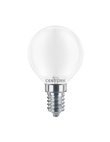 LAMPADA WIRE LED SFERA INCANTO SATEN CENTURY CALDA VOLT 230 WATT 4 LUMEN 470 E14