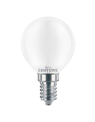 LAMPADA WIRE LED SFERA INCANTO SATEN CENTURY CALDA VOLT 230 WATT 6 LUMEN 806 E14