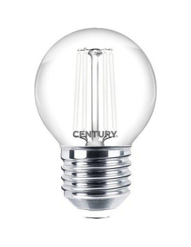 LAMPADA WIRE LED SFERA INCANTO WHITE CENTURY CALDA VOLT 230 WATT 4,5 LUMEN 470 E27