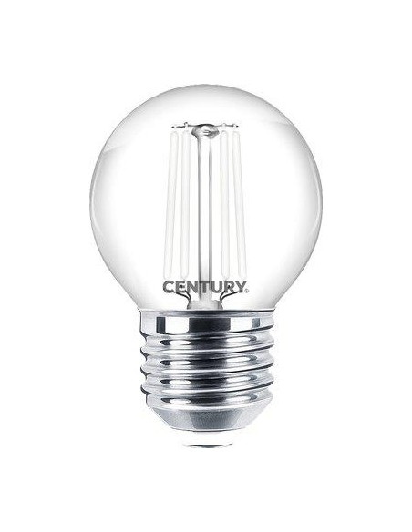 LAMPADA WIRE LED SFERA INCANTO WHITE CENTURY NATURALE VOLT 230 WATT 4,5 LUMEN 470 E27