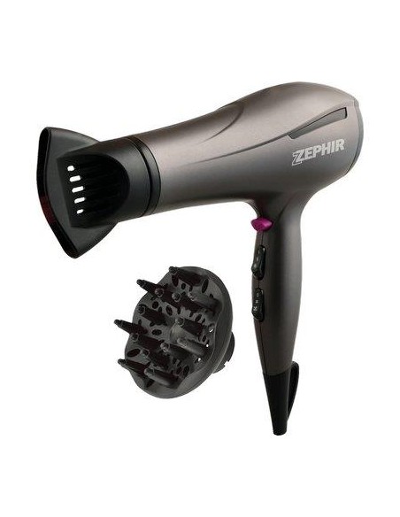 ASCIUGACAPELLI ZHB2001 ZEPHIR VOLT 230 WATT 2200 2 VELOCITA 3 TEMPERATURE