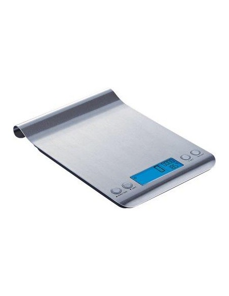 BILANCIA DIGITALE CUCINA ZHS520 ZEPHIR KG 5/GR 1 ACCIAIO 2XAA NON INCLUSE
