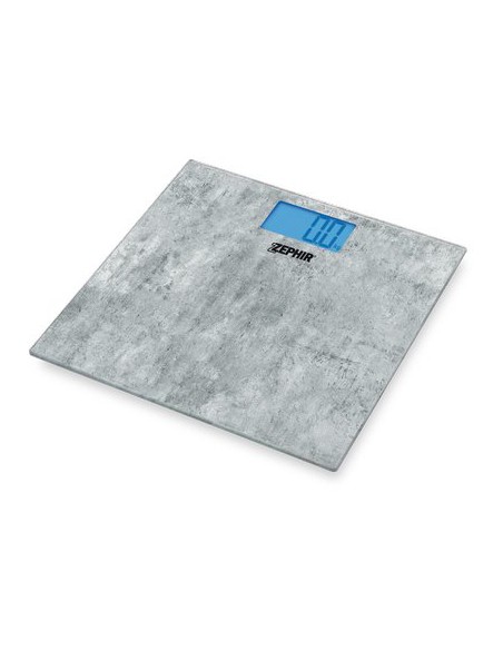 BILANCIA DIGITALE PESAPERSONE ZHS810 ZEPHIR PIETRA CM 30 KG 150 1XCR2032 NON INCLUSA