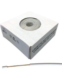 CAVETTO ACCIAIO OTTONATO BIANCONE MM 4,5 MT 200