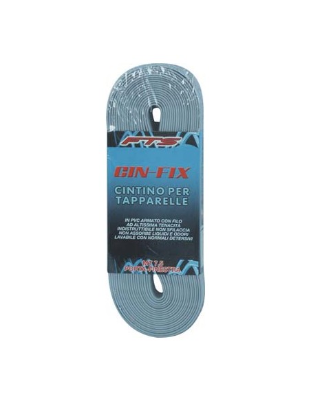 CINTINO AVVOLGIBILI PVC GRIGIO MM 22 MT  7,5