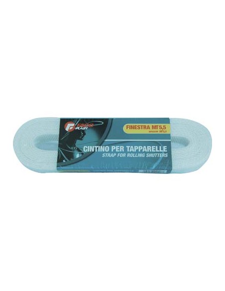 CINTINO AVVOLGIBILI PP BIANCO MM 22 GR/MT 25 MT  7,5