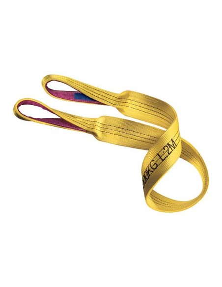 CINGHIA SOLLEVAMENTO ROBUR ASOLE RINFORZATE KG.3000 L.MT 6 GIALLO