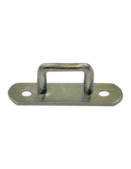 CAVALLOTTO FISSO RETTANGOLARE 926 ZINCATO GIALLO S.MM 5,0 MM 25X 15