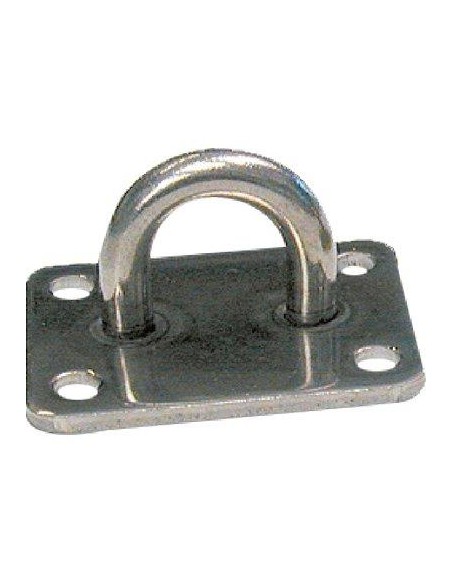 CAVALLOTTO FISSO TONDO 929I ACCIAIO INOX S.MM 8,0 MM 20X 21