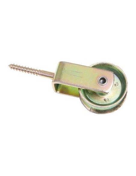 CARRUCOLA ZAMA OTTONATA + VITE SELF ZINCATA D.MM 30