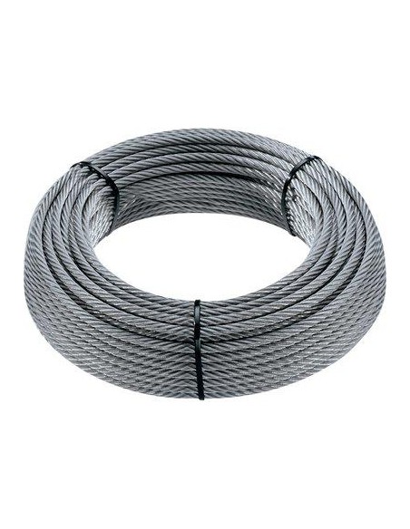 FUNE ACCIAIO ZINCATA MAXIROLL D.MM  5 L. MT 100