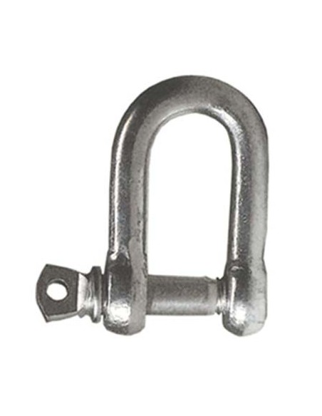 GRILLO DRITTO ZINCATO MM  5 L. MM 19X10
