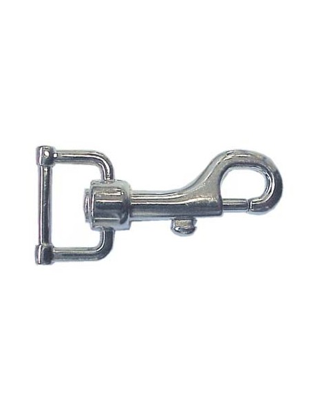 MOSCHETTONE REDINE ZAMA NICHELATA L.MM 80+MM 27X10