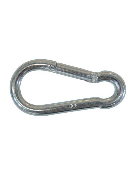 MOSCHETTONE SICUREZZA ZINCATO MM  4 L.MM 40