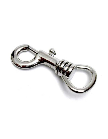 MOSCHETTONE PORTACHIAVE NICHELATO ZAMA NICHELATA + GIVOLARE MM 60