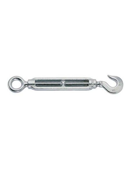 TENDITORE OCCHIOLO E GANCIO ZINCATO 8006Z ROBUR M12 O.MM 17 A.MM 17,5