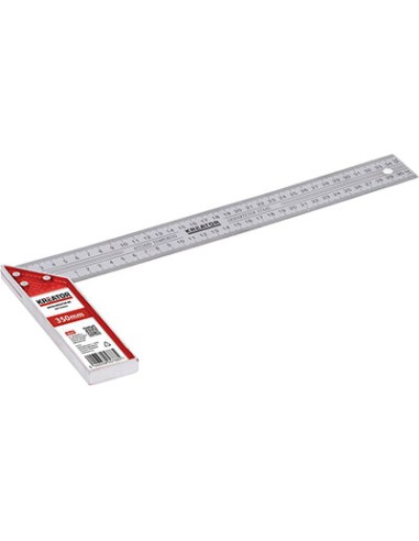 SQUADRA FALEGNAME ALLUMINIO/ACCIAIO CM 35