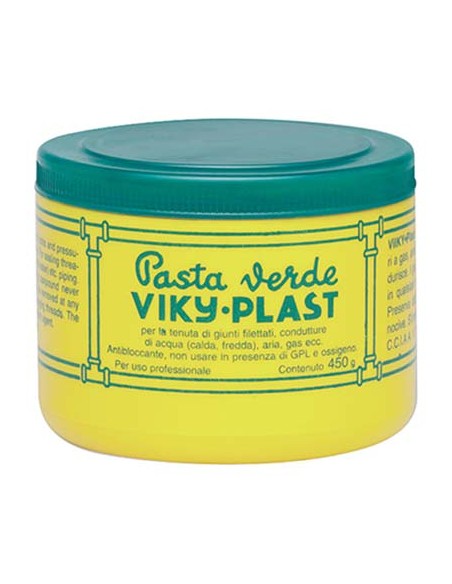 PASTA VERDE VIKY PLAST GR 450