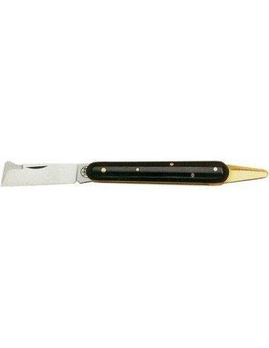 COLTELLO SERRAMANICO INNESTO 202 P SP OT DUE BUOI ACCIAIO/PLT CM 19