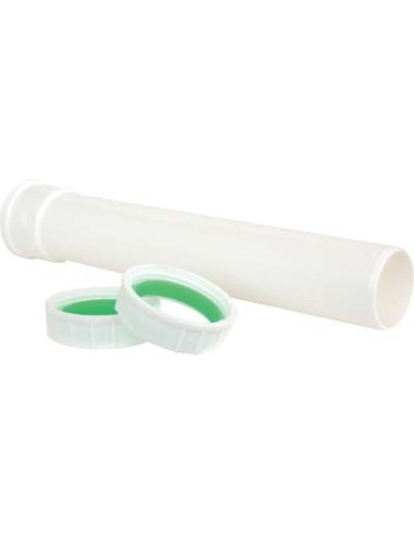 CANOTTO PP DI PROLUNGA BIANCO MM 40 1"1/2 CM 18