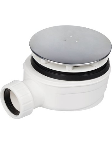 PILETTA DOCCIA SIFONATA RIBASSATA PP INOX H.MM 60 1"1/2