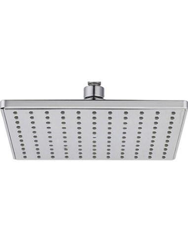 SOFFIONE DOCCIA + SNODO FELCE EFFE ABS CROMATO 1/2F MM 200X200