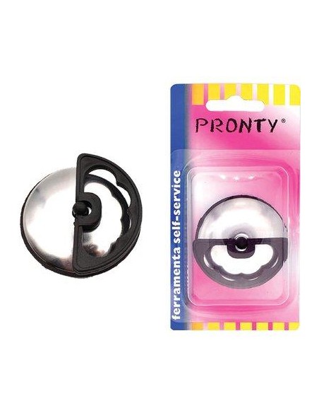 TAPPO PILETTA + MANIGLIA PRONTY PVC/INOX MM 52