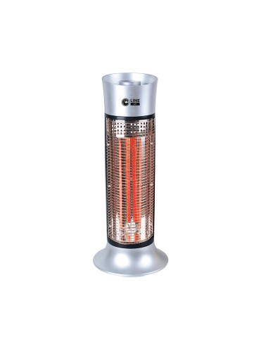 C STUFA A TORRE C/LAMPADE CARBONIO OSCILLAN 450/900W
