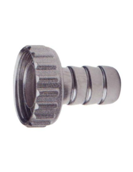 PORTAGOMMA + GHIERA X RUBINETTO STARS OTTONE CROMATO 1"