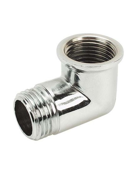 GOMITO MF OTTONE CROMATO 92 GEBO 3/4MF