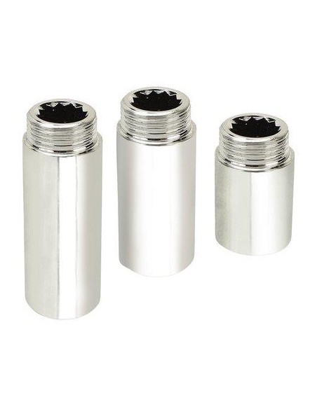 PROLUNGA MF OTTONE CROMATO 1/2MF + MM 10