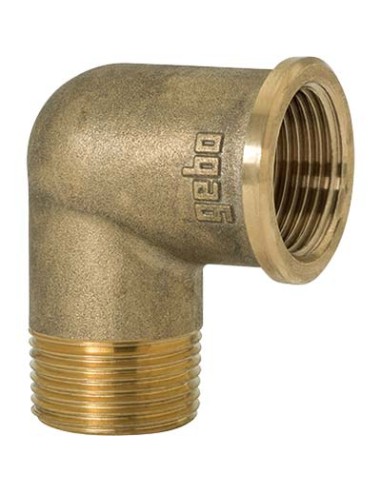 GOMITO MF OTTONE 92 GEBO 1"MF