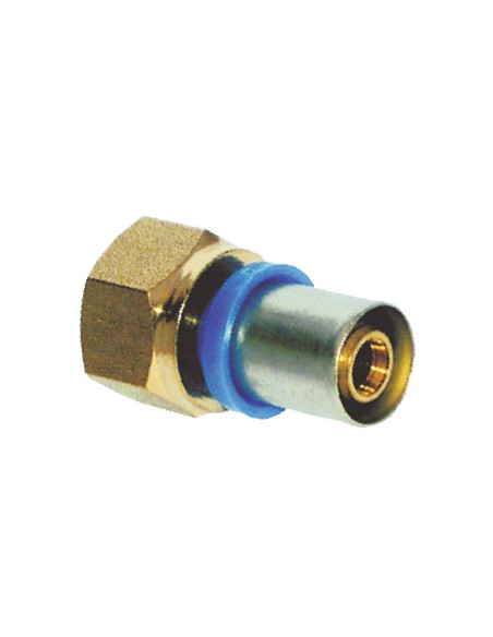 MANICOTTO MULTISTRATO PRESSARE FIL FEMMINA BAMPI OTTONE MM 20X3/4 F