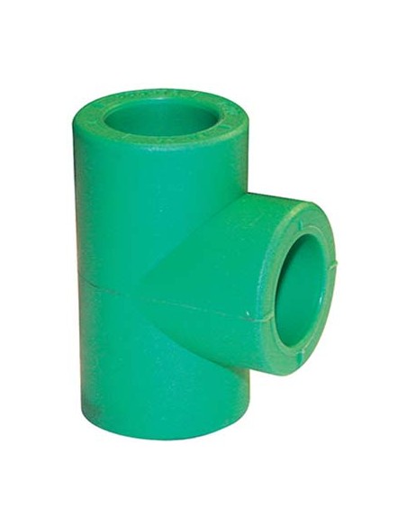 TEE PPR A SALDARE RIDOTTO VERDE MM 25X20X25