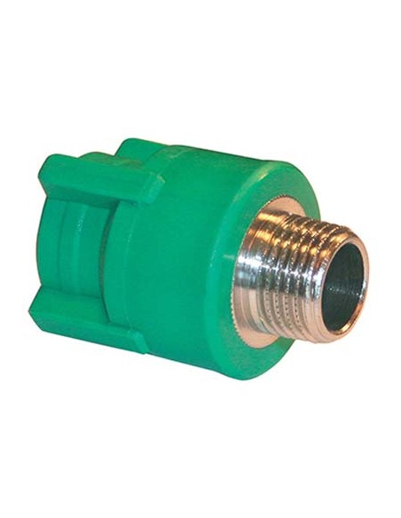 MANICOTTO PPR A SALDARE FILETTO MASCHIO VERDE/OTTONE MM 25X1/2M