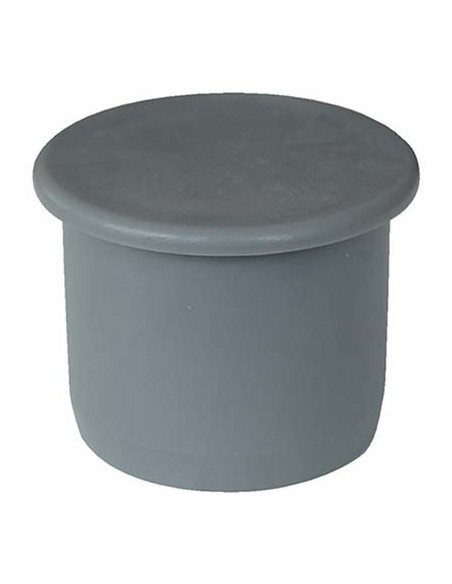 TAPPO SCARICO IDRICO AD INNESTO PP GRIGIO MM 40