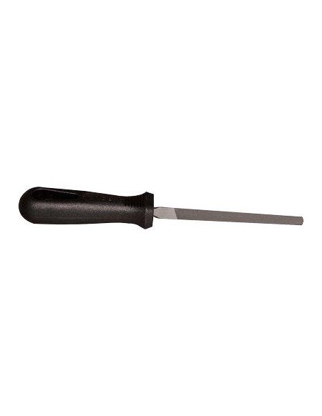 LIMA TRIANGOLARE TAGLIO BASTARDO BASSOLI M.SINTETICO  8"